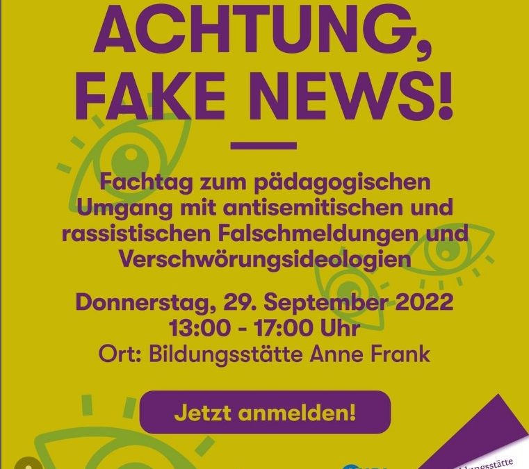 Achtung, Fake News! Einladung zum Fachtag